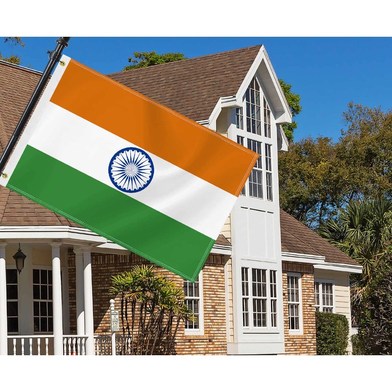 2×3 FT India Flag, 60×90 CM Medium 100D Indians Outdoor