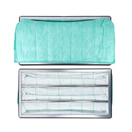 SIPIDEAUT 24x12x12 MERV 14 Inner Synthetic Pocket Air Filter Compatible with JET AFS-1000B,JET AFS-1000C, JDS Air-Tech 750-ER,JDS Air-Tech HP, JDS Air-Tech 350, Powermatic PM1200,Replacement 708733