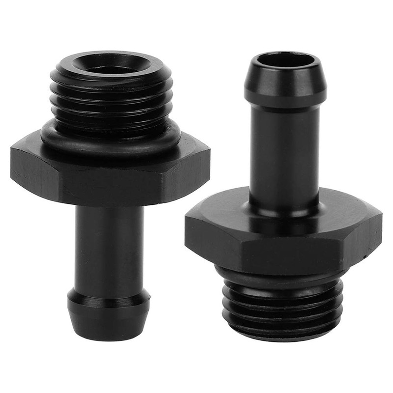 Akozon Adapter AN6-5/16 Hose Barb Adapter Hose Connection Pressure Regulator