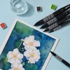 Lightwish Watercolor Brushes Set, Synthetic Squirrel Hair Paint Brushes Kit