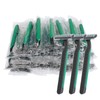 Disposable Razors Bulk, Individually Wrapped Razors for Travel, Hotel, Airbnb,