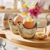 Cooksmart Hen House Lane Set of 2 Hen-Shaped Egg Cups