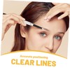 OATIPHO 1Set Permanent Eyebrow Pen Dual Head Marking Tool with