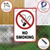 Strobo No Smoking/Rauchen verboten sign, 20 x 30 cm, made