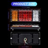 12V LED Truck Tail Light Universal Rear Lamp, Reverse/Running Light/Brake