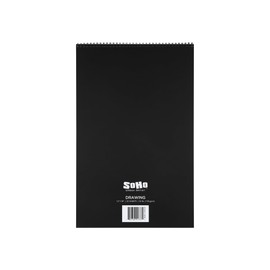 SoHo Urban Artist Softcover Drawing Pad 12x18-92 lb. (150gsm), 24 Sheets, Drawing Paper Pads for Artists, Travel, Illustrations, & More