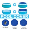 Round Swimming Pool Dust Cover Solar Heating Protector Dust Proof