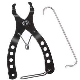 FZGLHQQ Mini Size Bike Chain Piler, 2 in 1 Bike Bicycle Opener Closer Bike Link Remover Plier Fit Magic Bicycle Buckle Repair Removal Tool Accessories for 7/8/9/10/11/12 Speed ​​Chain