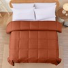 Modern Threads Down Alternative Reversible Comforter Rust/Clay King