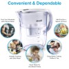 LEVOIT 10 Cup Water Filter Pitcher BPA Free 5-Layer Filtration