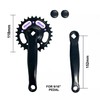 TDR Single-Speed ??152mm Crankset 28T, Crankset for Tricycle BMX Bicycle