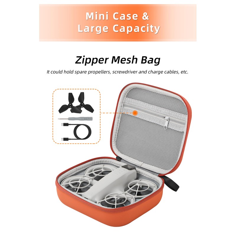 CERFFOOL Case for DJI NEO Portable Storage Bag Hard Case