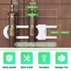 6 Packs Sliding Cabinet Locks, Modacraft Baby Proofing U-Shaped Child
