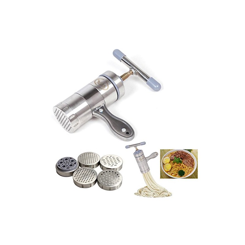 OFKPO Stainless Steel Noodle Maker Manual Noodle Press Pasta Press