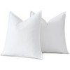 Sungeek Set of 2 Soft Chenille Cushion Covers 50x50cm Square