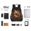 AOLXDE Explosion Firework 3d Lightweight Outdoor Backpack Functional Bag For