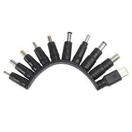 Universal 10Pcs DC 5.5x2.1mm Connectors Plug Kit Laptop Notebook Input DC Plug Set DC Power Adapter Connector Female Adapter Base