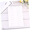 FRCOLOR 2 Sheets/20 Pairs Waterproof Eyebrow Stickers Long Lasting Hair-like