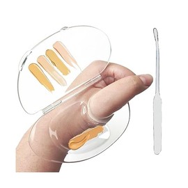 Makeup Mixing Palette Can Store Liquid Foundation, Hold Acrylic Palette, Art Nail Palette, Pigment Transparent Makeup Palette For Foundation Make-up