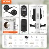 VEVOR Keyless Entry Door Lock with Handle, Electronic Keypad Entry