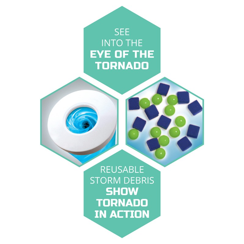 Discovery™ Tornado Lab, 5-Speed Cyclone Controller, Educational Learning Activity Kit,