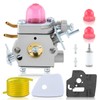 MOTOALL 531127910 Carburetor Kit for Husqvarna 130C 130L 330LK Trimmer