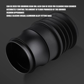 Coffee Grinder Bean Bin, Silicone Blowing Bean Bin Set Wash up Remaining Powder Grinder Wash Tool Accessories for MAZZER mini Series Mini A Mini filter Mini doser