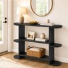 Gewudraw 39” Console Table with Storage, 3 Tier Entryway Table