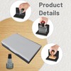 Ink Pads for Stamping, Black Ink Pad and Refill, Fingerprint