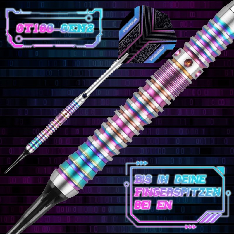 WIN.MAX Darts 90% Tungsten Pack of 3 90% Tungsten 18