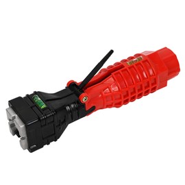 18 in 1 Faucet and Sink Installer Tool, Multifunctional Plumbing Tool, Foldable Water Pipe Wrench for Bathroom Kitchen Toilet Bowl Sink (Red)