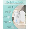 [2 Pack] HAPYTHDA Wireless Remote Control Outlet Plug, No Wiring