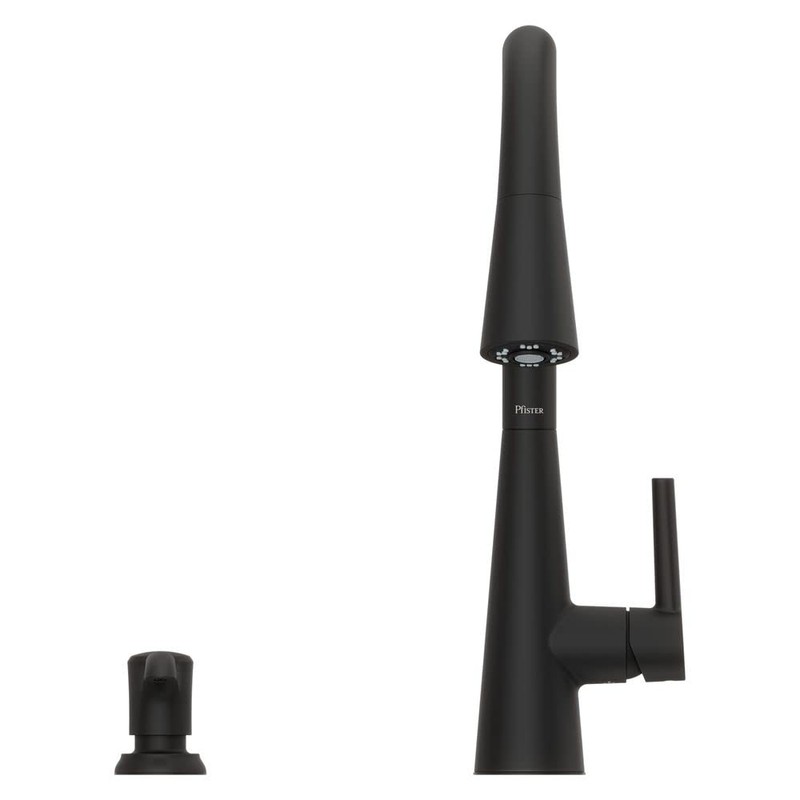 Pfister Barulli Kitchen Faucet with Pull Down Sprayer and Soap