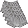 HERMKO 2900 Pack of 3 Boys' Pants Pure Organic Cotton,