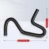 TKKEUEP 1/2 Inch ID Molded Fuel Line Rubber Hose Elbow
