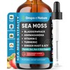 Ashwagandha & Turmeric Liquid Drops - Vitamin C, Sea Moss,