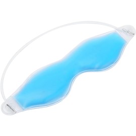 Jiawu Máscara de Ojos Fría para Dormir, Compresa de Gel Frío y Caliente