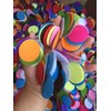 BLUE GARLIC Round Felt Circles Felt Pads Mixed Color Felt