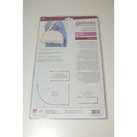 Crafter's Companion Crafters Companion Gemini Bag Making Die Set - Bowling Bag, 652190 OPEN