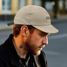 Croogo Gorra de béisbol de ala corta para mujeres y hombres, de moda, suave, plano, sombrero de beca, sombrero de camionero casual, Beige, One Size