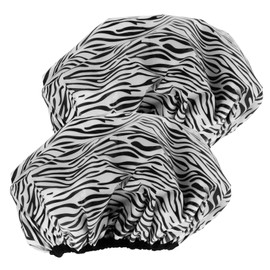 Baluue 5sets Hair Treatment Cap Spa Shower Cap Heat Conditioning Hair Mask Salon Supplies Dry 2pcs*5