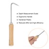 sourcing map Hand Weeder Tool, Multi Use Garden Weeding Tools