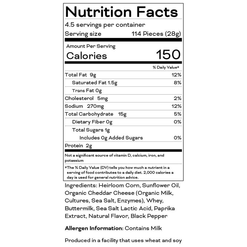 Pipcorn, Heirloom Cheese Balls Cheddar, 4.5 Ounce