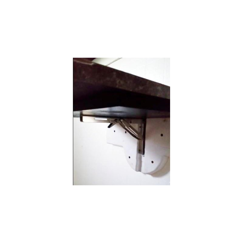 SeaLux Heavy Duty 12" Stainless Steel 90 Degree Folding Brackets