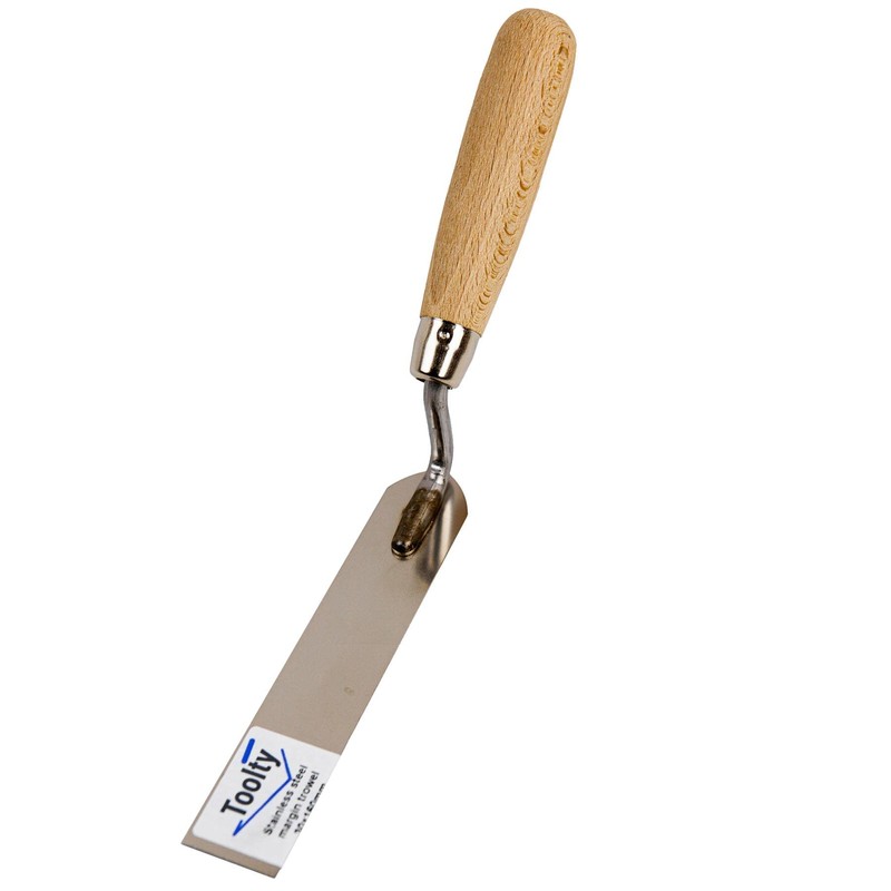 Toolty Stainless Steel Stucco Trowel, Wall Putty Trowel, Plastering Trowel,