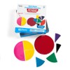 Learning Resources Rainbow Fraction Circles Demonstration Clings, They Cling to