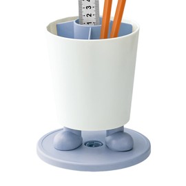 Desk Pen Holder - Pen Cup Holder Desk Accessories - 360 Degree Rotating Stand Storage Container, Modern Decor Stationery Supplies Makeup Brush Storage for Home Classroom