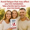 Iron Deficiency Test Kit at-Home – Self-Testing Iron Level for