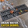 20 Inch Polymer Resin Trench Drain Grate, 7.87 Inch Wide