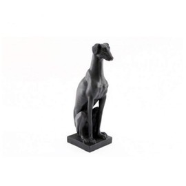 Ornament/Figurine/Statue - WHIPPET (Dog/Canine/Pet) - Black Resin